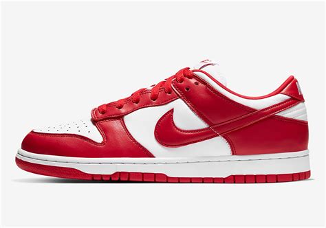 Nike Dunk Low University Red White CU1727-100 | SneakerNews.com