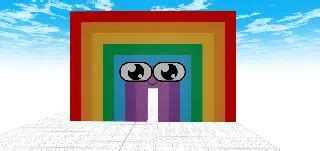 Draw Bricks - Numberblocks 7 Rainbow 🌈