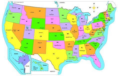 World Geography Map Labeled