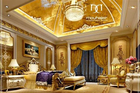 Private palace royal bedroom design.. #Mouhajer_International_Design #MyDubai #Fu… | Luxury ...