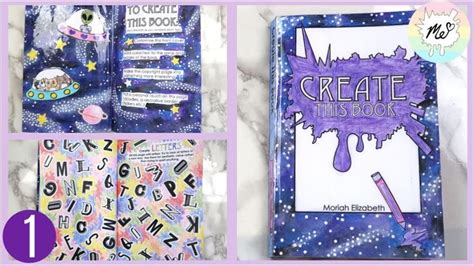 Create this Book Episode 1! (Moriah Elizabeth) | Create this book, Book inspiration, Wreck this ...