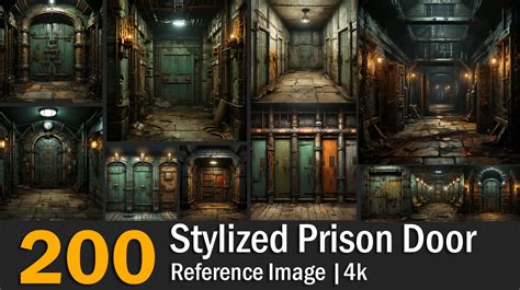 ArtStation - Stylized Prison Door | Reference Images | 4K | Artworks