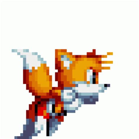 Tails Flying Sprite Gif