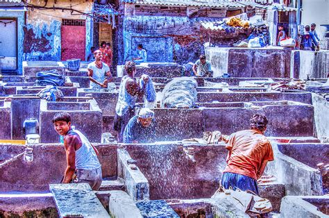 Dhobi Ghat part 2 Photograph by Alex Hiemstra