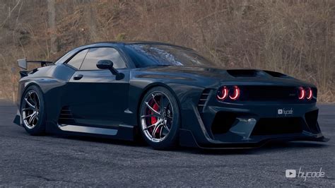 Wide Body Kit For Dodge Challenger