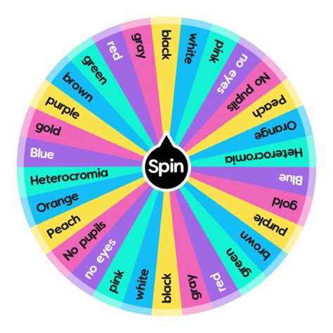 Eye color | Spin The Wheel App