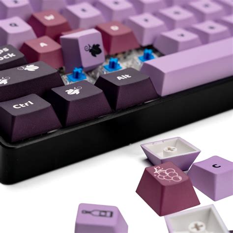 【WINE】PBT Cherry Profile Mechanical Keyboard Keycaps Set | Keyboard, Pbt, Custom mouse pads