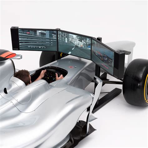 Full Size Formula 1 Racing Simulator for Video Games - Unfinished Man