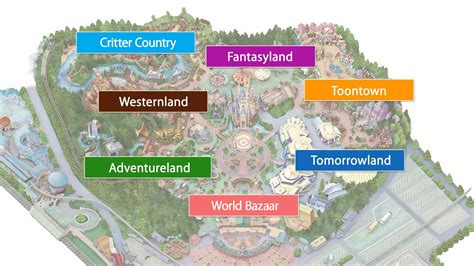 [Official]Map|Tokyo Disneyland