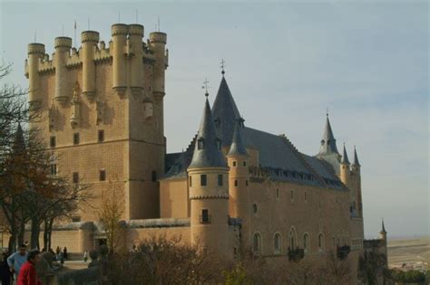 Avila, Spain... This is the castle that the Disney Castle is modeled ...