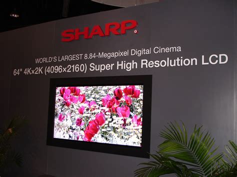 Worlds Biggest LCD Monitor | Sharp makes the largest flat pa… | Flickr