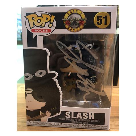 Slash Guns N Roses Autographed Funko "POP" Vinyl Figure | Taylormade Memorabilia | Sports ...