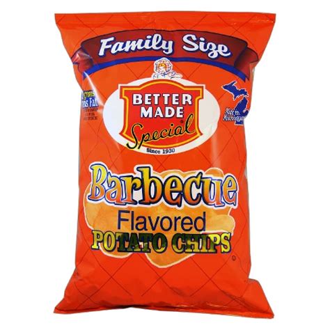 Better Made Special Barbecue Flavored Potato Chips - 9.5oz : Target