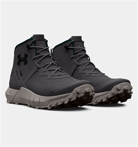 Men's UA Micro G® Valsetz Trek Mid Leather Waterproof Tactical Boots | Under Armour