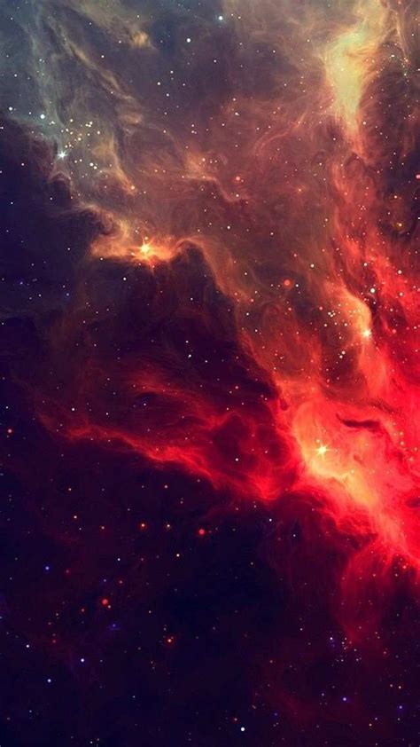 Red Galaxy Nebula Wallpaper | Wallpaper space, Iphone 5s wallpaper ...