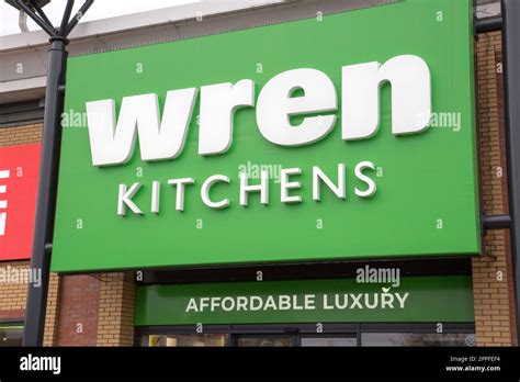 Wren kitchens logo hi-res stock photography and images - Alamy