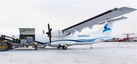 Summit Air Announces Arrival of Large Cargo Door ATR 72 Freighter