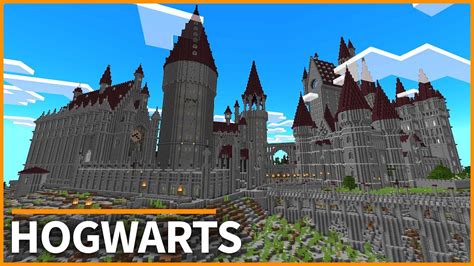 Minecraft PE Maps - HOGWARTS from HARRY POTTER! Map Tour & Download - MCPE 1.2 - YouTube