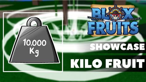 Roblox Blox Fruits: Kilo Fruit Showcase And Combo - YouTube