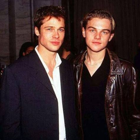 Rare Photographs of Leonardo DiCaprio, Johnny Depp and Brad Pitt All ...