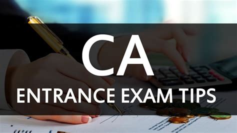 CA Entrance Exam Tips - YouTube