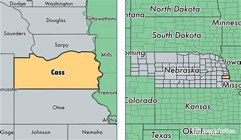 Cass County, Nebraska / Map of Cass County, NE / Where is Cass County?