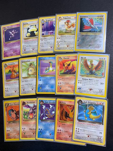 40 Vintage Original Pokemon Cards Holo Rares & 1st editions | Etsy