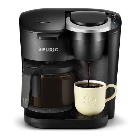 Keurig K-Duo Essentials Black Single-Serve K-Cup Pod Coffee Maker, Black - Walmart.com