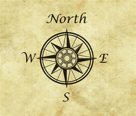 North compass map arrow — Stock Photo © clearviewstock #2092132