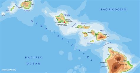 Interactive Hawaii Map - Map of the Hawaiian Islands