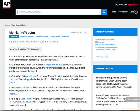 AP Stylebook Online