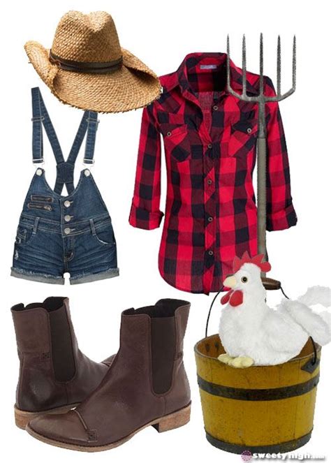 girl farmer costume - Google Search | Farmer costume, Farmer halloween costume, Girl farmer costume