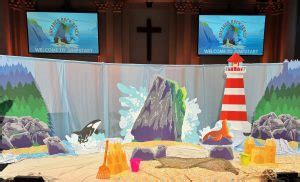 VBS 2024 Breaker Rock Beach Decorations - Mr. Mark's Classroom