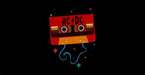 AC/DC / Retro Vintage Cassette Tape / Music Fanart - Acdc - Posters and ...