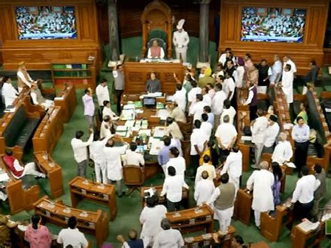 Day 5 of Parliament: Both Houses adjourned till Monday amid ruckus over ...