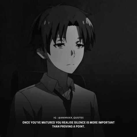 Anime quote (Ayanokoji Kiyotaka from Classroom of the elite) in 2023 | Anime quotes, Anime ...