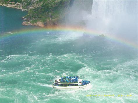 Rainbow over Niagara Falls | Beautiful places, Niagara falls, Natural ...