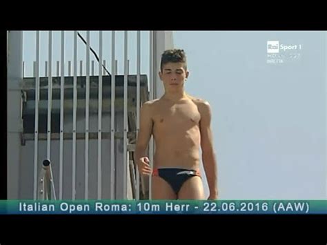 Vladimir BARBU - 2016 Italian Diving Championship, Roma (ITA) - Men 10m FULL (+ recap) - YouTube