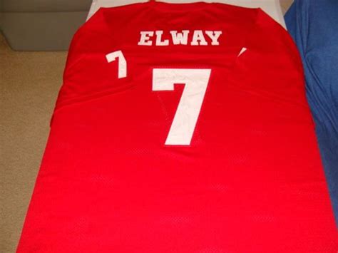 #7 JOHN ELWAY Stanford Cardinal NCAA QB Red Throwback Jersey | Lone ...