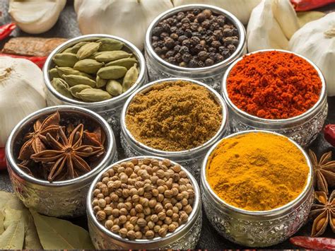 Indian spices and their English names! | Culinária indiana, Especiarias ...