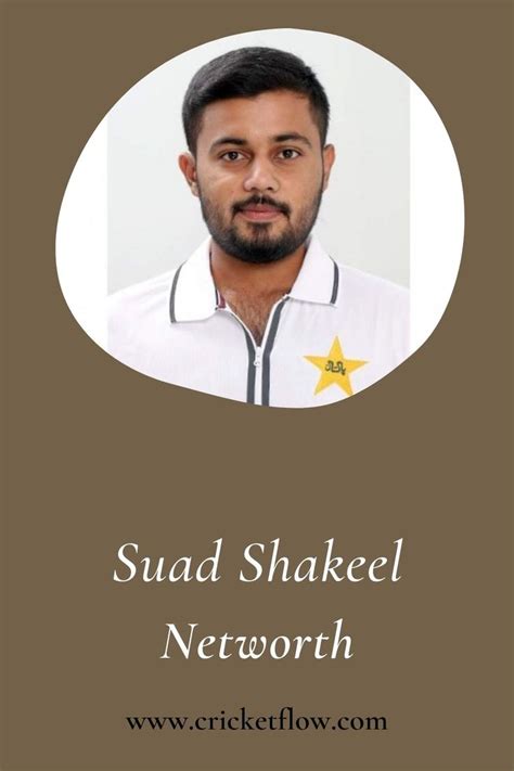 Saud Shakeel Net Worth Pakistan Cricket Team | Pakistan cricket team ...