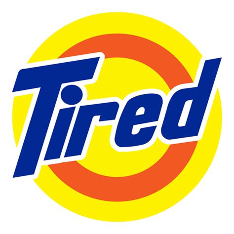 Tired Tide Logo Sticker - Sticker Mania