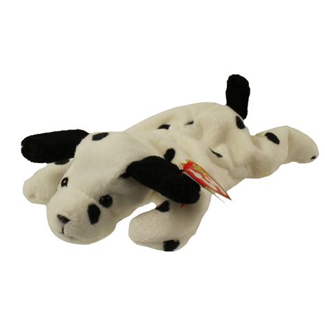 TY Beanie Baby - DOTTY the Dalmatian Dog (8.5 inch): BBToyStore.com - Toys, Plush, Trading Cards ...