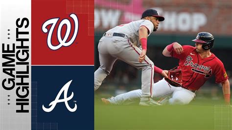 Nationals vs. Braves Game Highlights (6/9/23) | MLB Highlights - YouTube