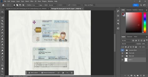 fake ID Card Psd Template Archives - fakedocshop