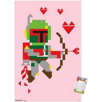 Trends International Star Wars: Saga - Droids Hearts Unframed Wall Poster Print White Mounts ...