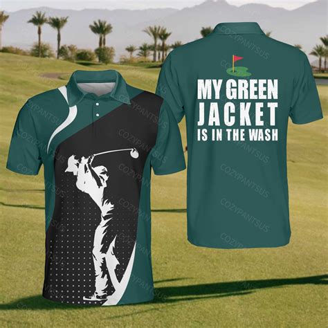 Men's Green GOLF Polo Shirt – cozypantsus