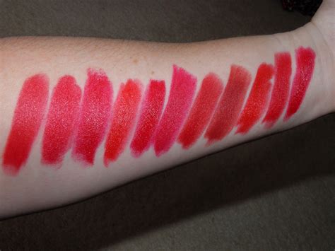 Vintage Musings Of A Modern Pinup: Vintage Red Lipstick Swatches #2