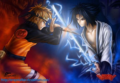 Sasuke vs Naruto Wallpaper HD - WallpaperSafari