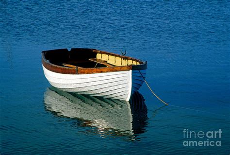 Rustic Wooden Row Boat. Photograph by John Greim